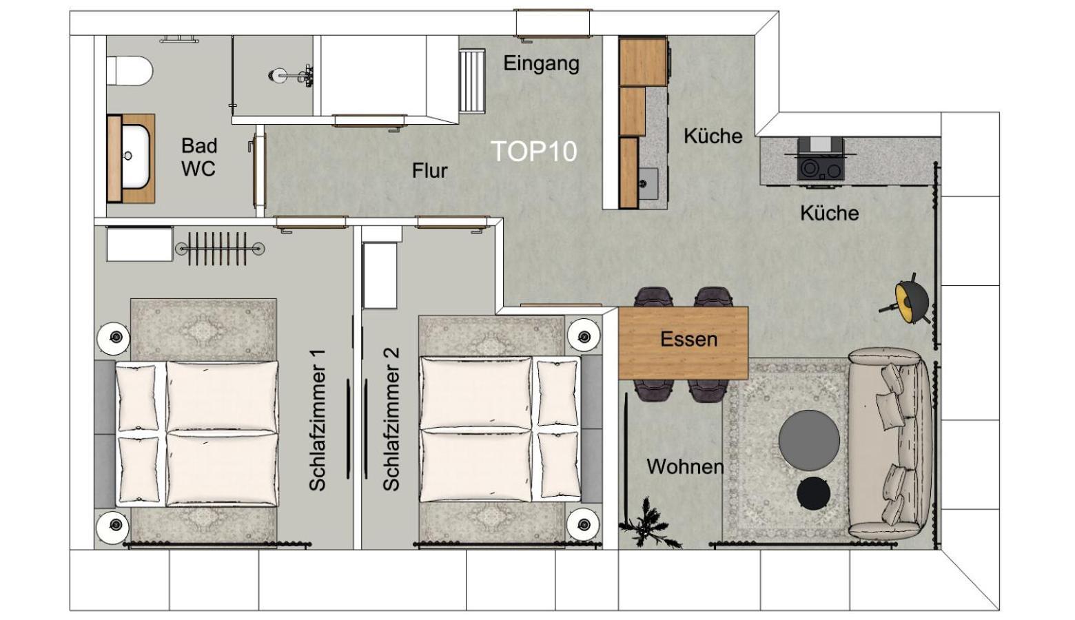 Apartamento Waterfront - Urbane Eleganz Am Bachufer Villach Exterior foto
