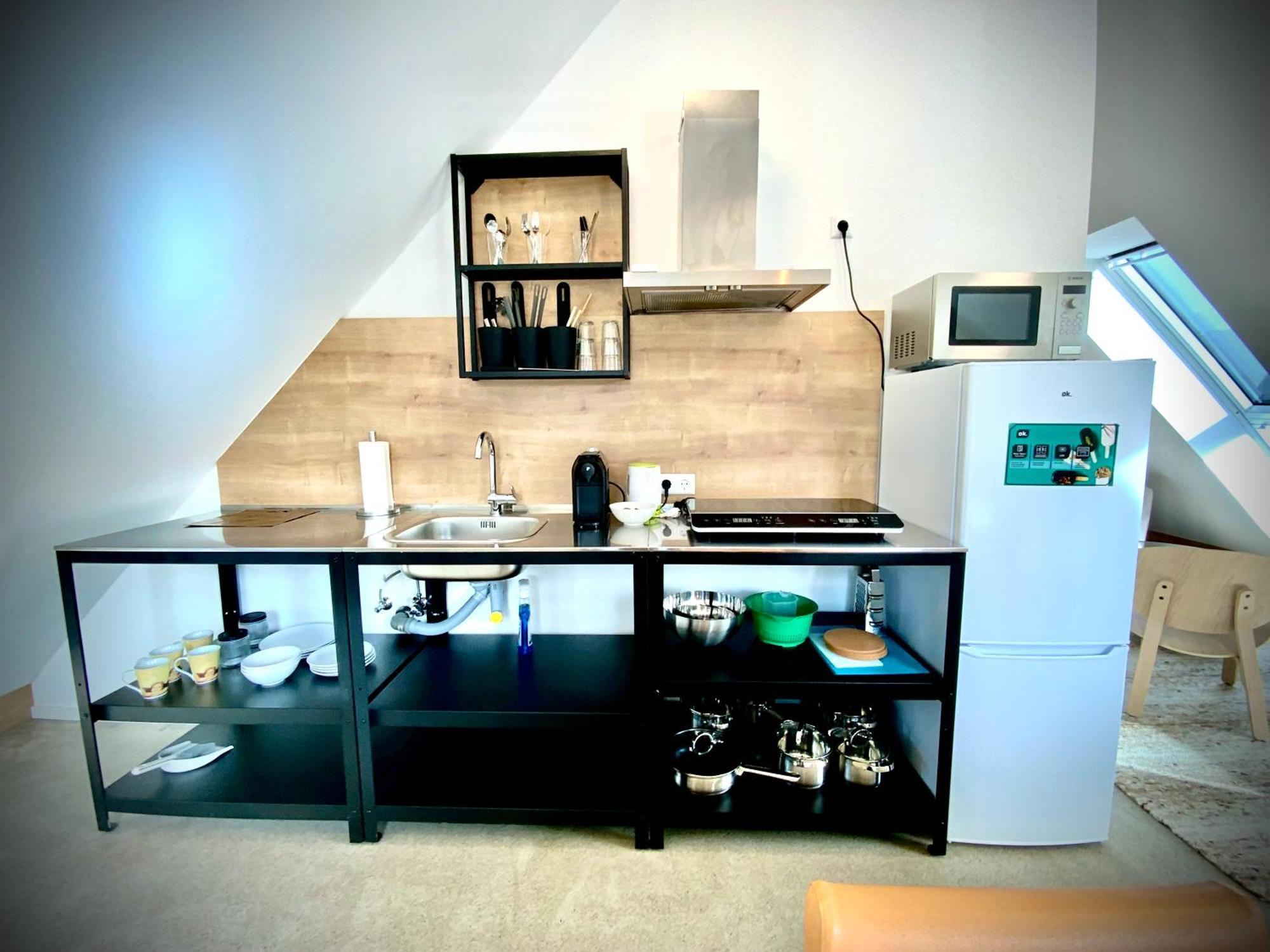 Apartamento Waterfront - Urbane Eleganz Am Bachufer Villach Habitación foto