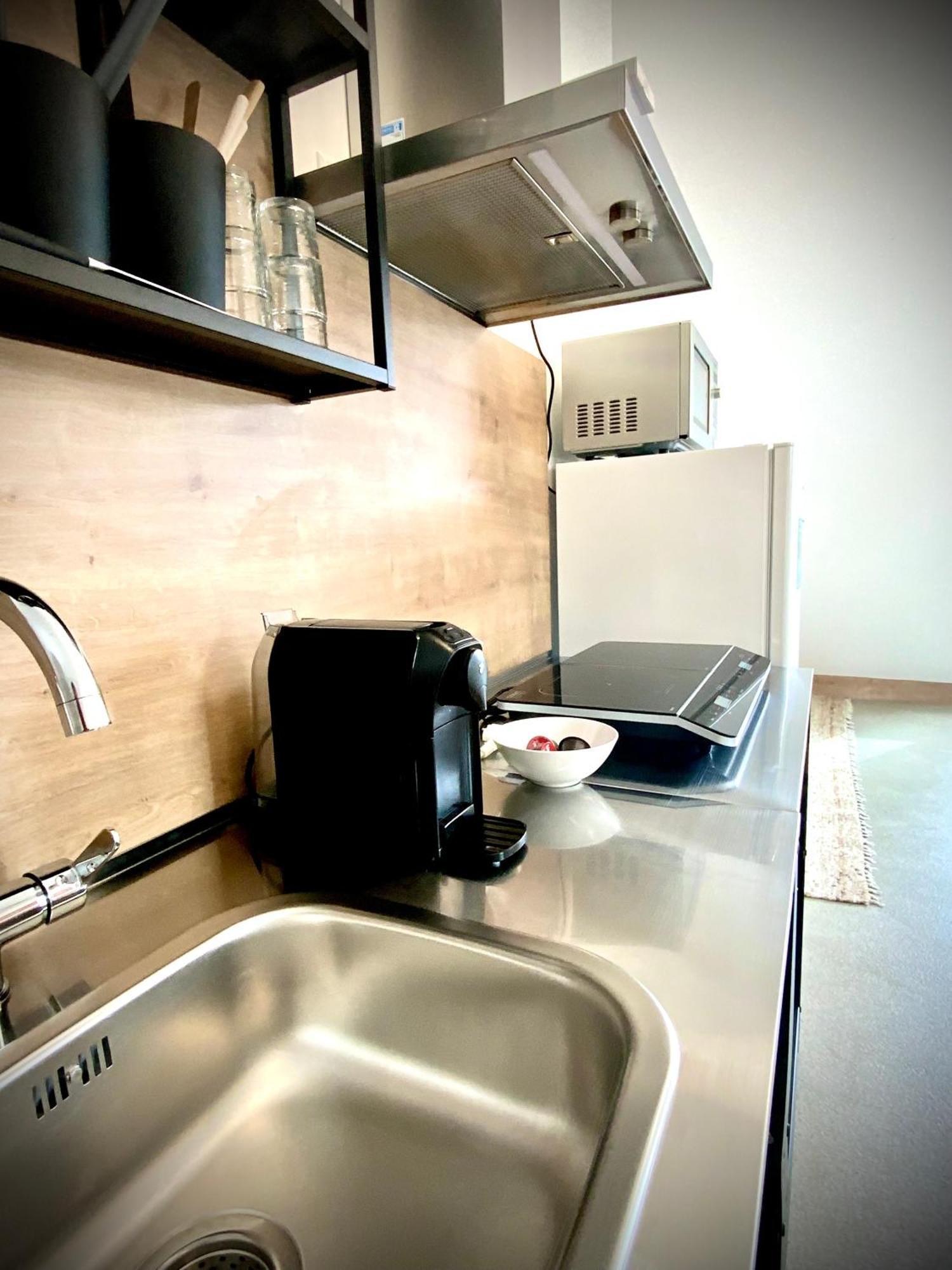 Apartamento Waterfront - Urbane Eleganz Am Bachufer Villach Habitación foto